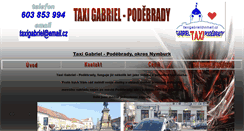 Desktop Screenshot of gabriel-taxi.cz